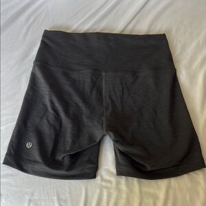 lululemon Charcoal Bike Shorts
